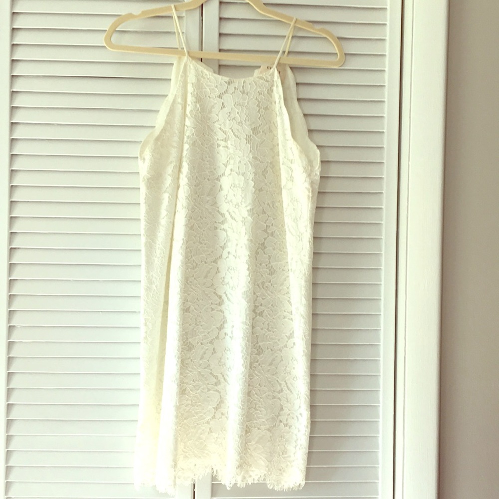 White Lace Everly Dress (Size S)